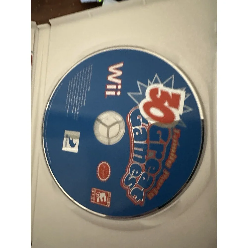 Nintendo Wii Console RVL-001 With Accessories Games and More Untested!!!!
